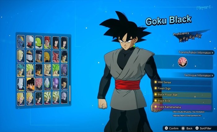 black goku