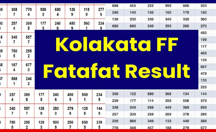 kolkata fatafat result